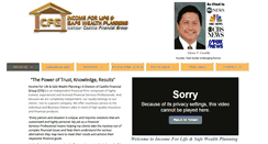 Desktop Screenshot of castillofinancialgroup.com